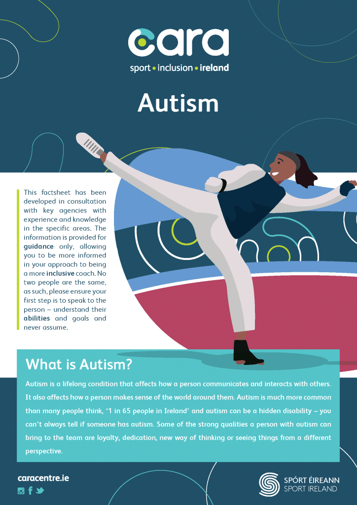 Autism Fact Sheet Page 1