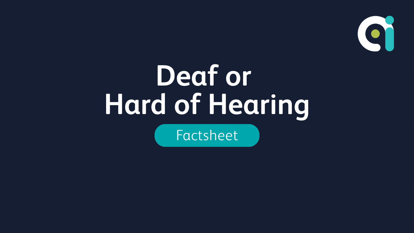 Deaf or Hard of Hearing