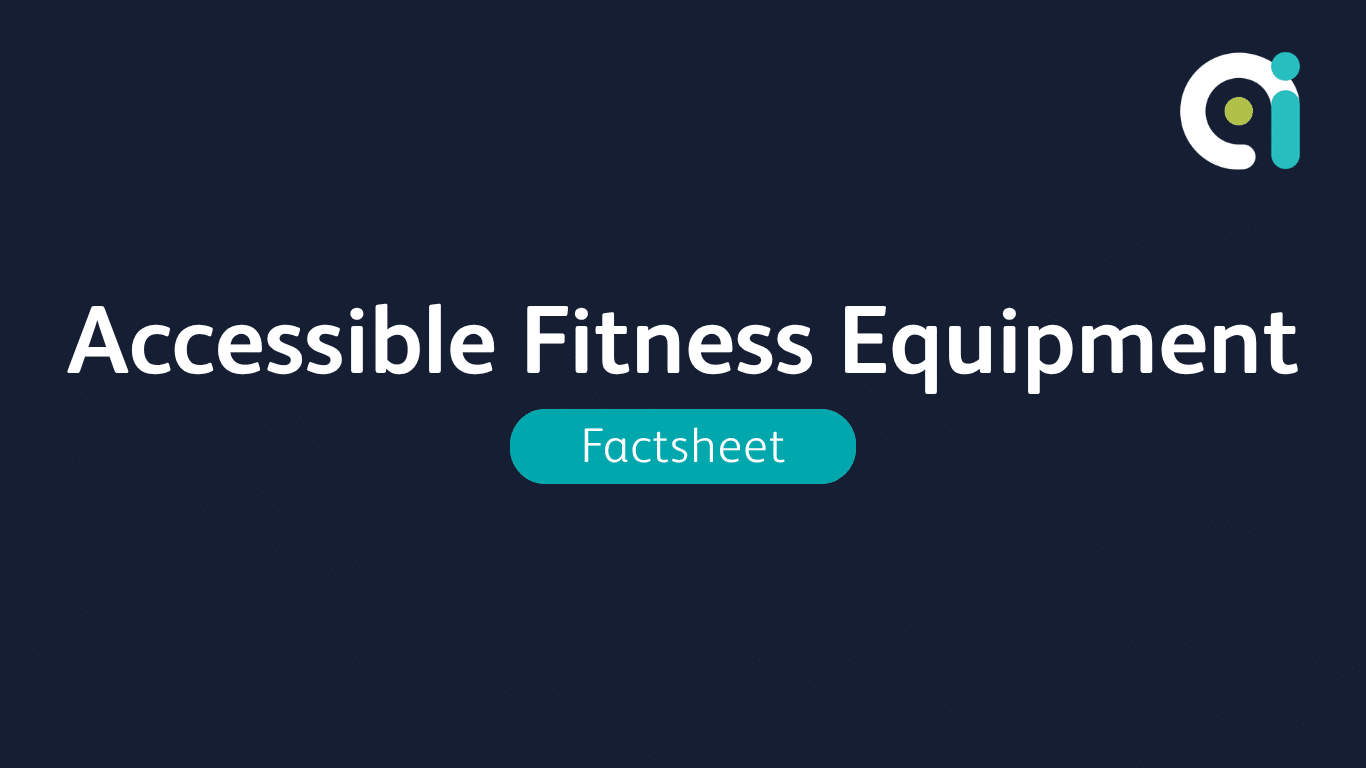 Accessible Fitness Equipment