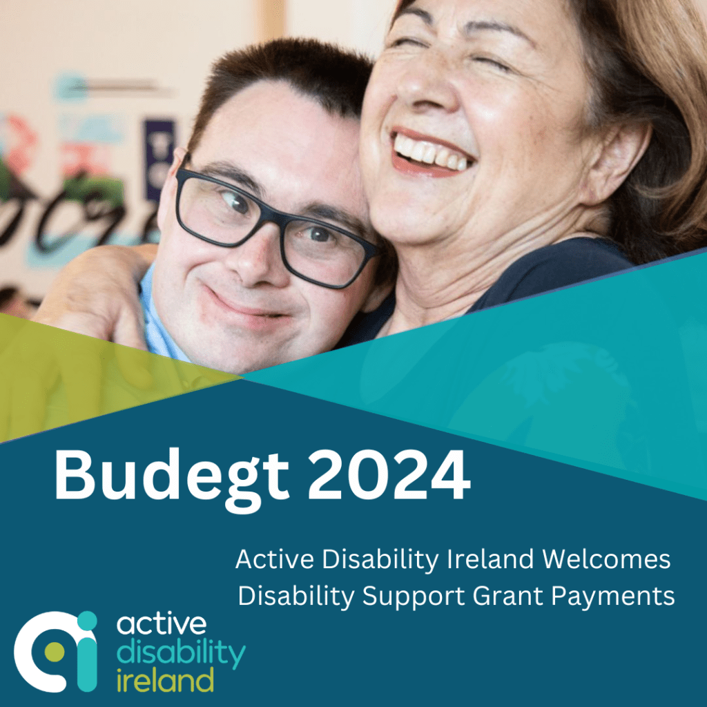 Budget Disability Payment Welcomed by Active Disability Ireland