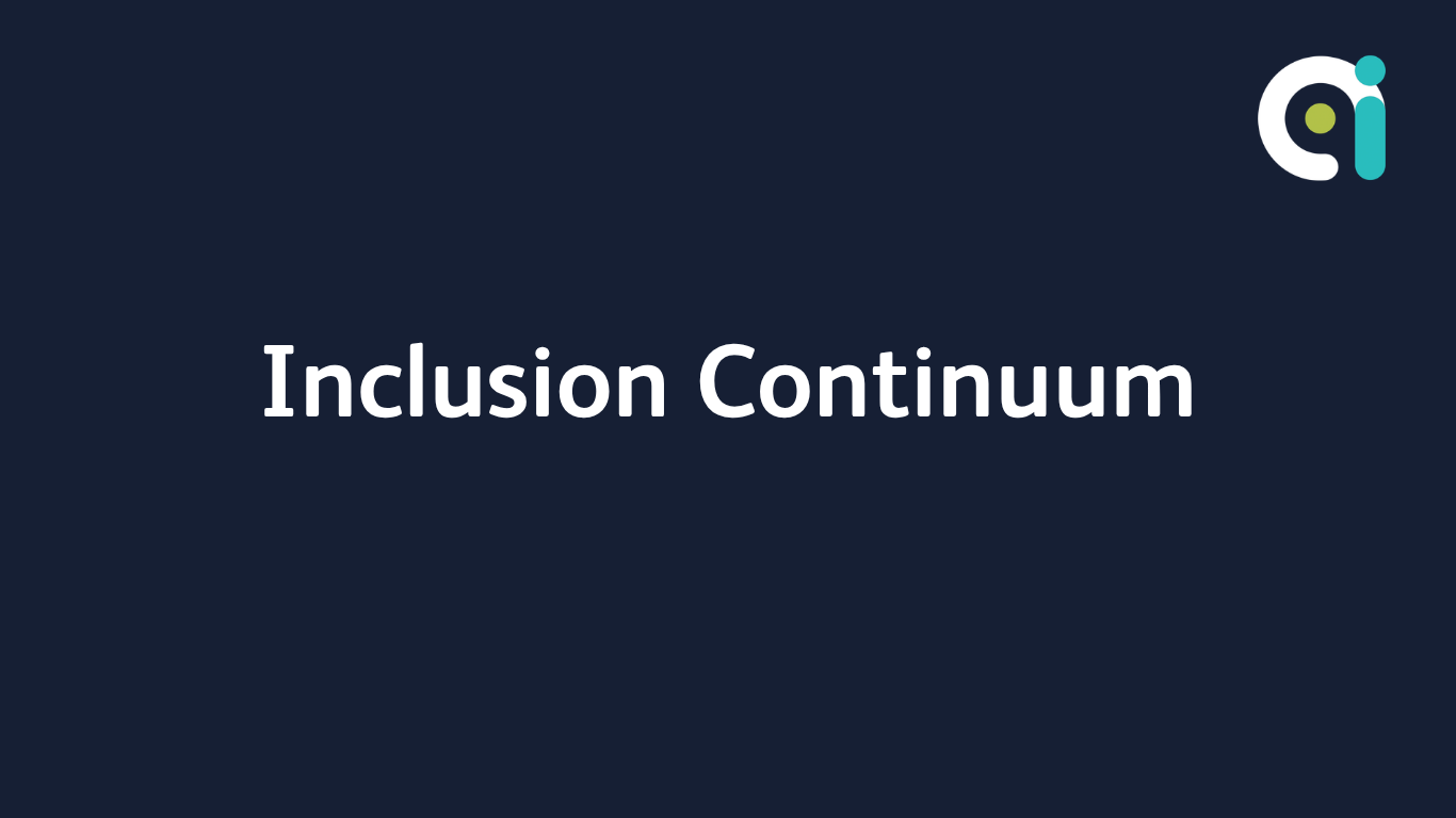 Inclusion Continuum