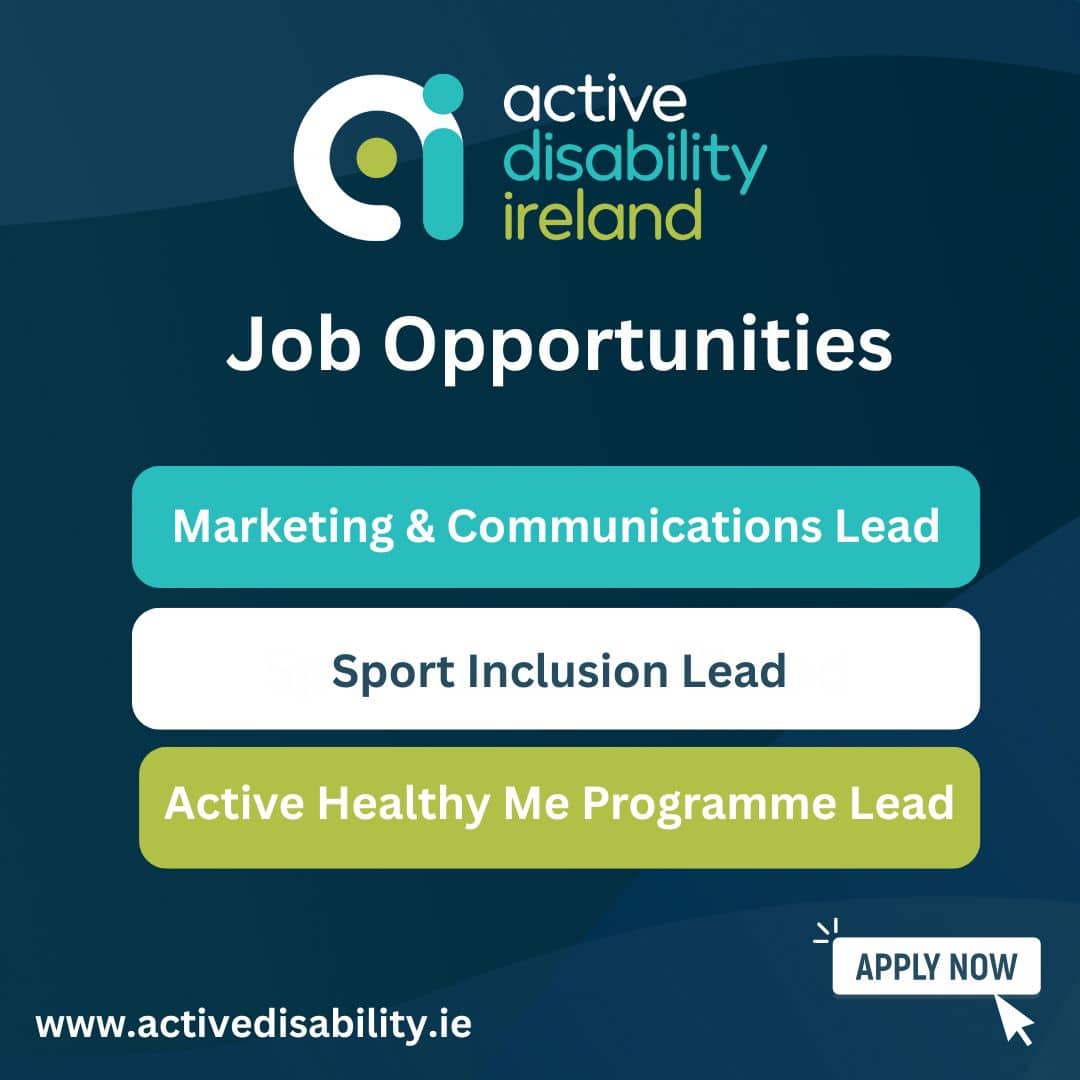 Job Advert Multiple Roles | Active Disability Ireland