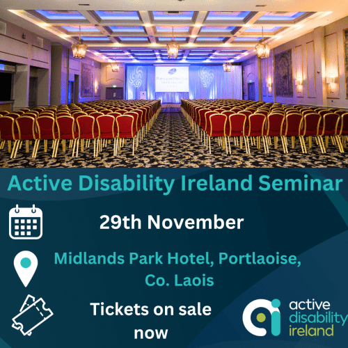 Active Disability Ireland Seminar Tickets on sale