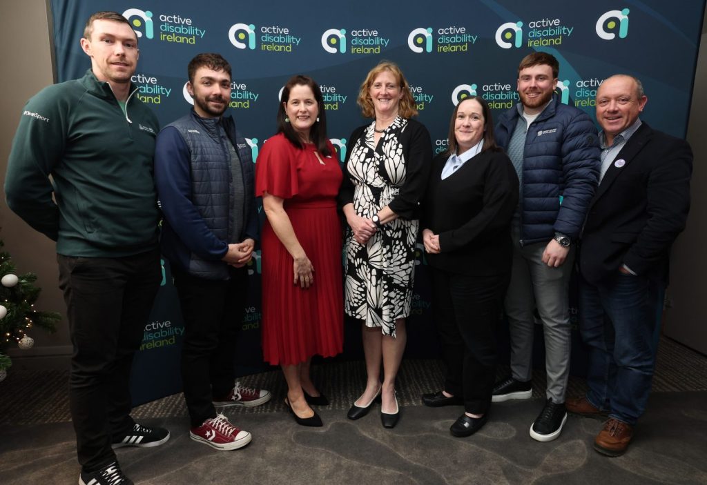 ADI CEO Brenda O'Donnell & Sport Ireland Representatives