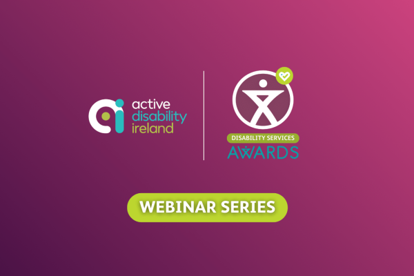Active Disability Services Awards 2026: Webinar Series
