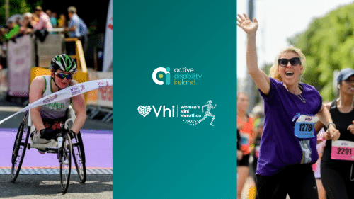 Promotional graphic for Vhi Mini Marathon