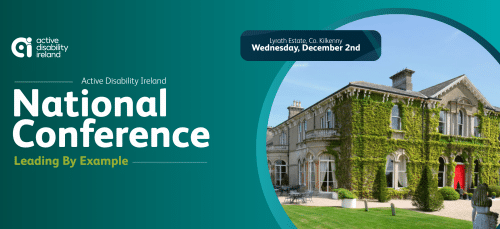 Active Disability Ireland Conference Promotional Graphic