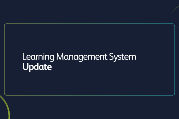Learning Management System Updates